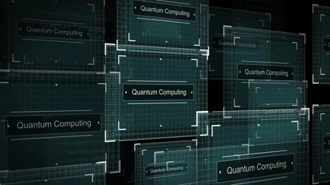 Computer Network of Quantum Computer - Q... | Stock Video | Pond5