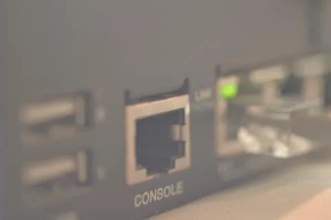 Computer network router Stock Photos