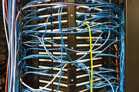 Computer network server Stock-Fotos