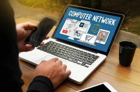 COMPUTER NETWORK  Website Design UI Software Media WWW  international Stock Photos
