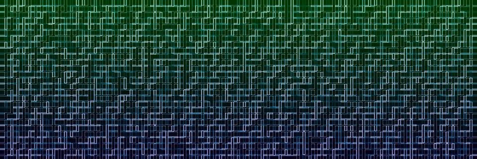 Computer networks and technologies. Cybersecurity. Blockchain. Futuristic bac Stock Illustration