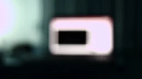 Computer in the night room Stock Footage 48917755
