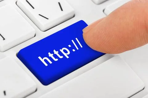 Computer notebook keyboard with Internet key Computer notebook keyboard wi... Stock-Fotos