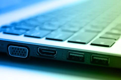 Computer (notebook) keyboard Stock Photos