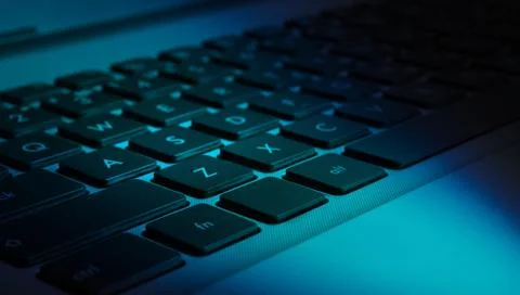 Computer (notebook) keyboard Stock Photos