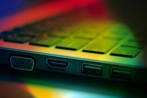 Computer (notebook) keyboard Stock Photos