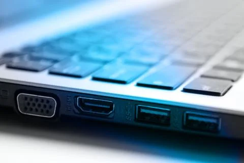 Computer (notebook) keyboard Stock Photos