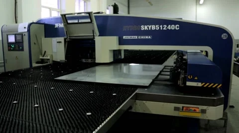 Computer numerical control, machines Stock Footage 46517584