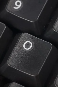 Computer O key Stock Photos