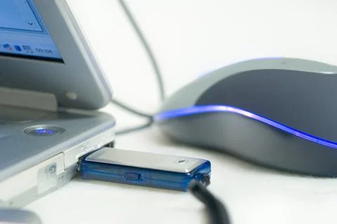 Computer office technology data carrier hobby 스톡 사진