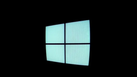 Computer operating system. Loading the operating system. Stock Footage 116899131