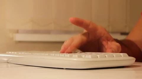 Computer operator Stock Footage 959495