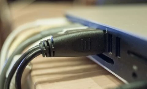 Computer in out back Stock Photos