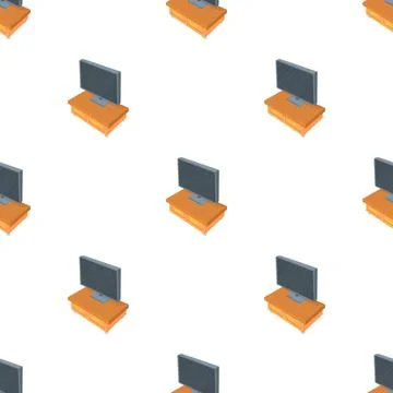 Computer pattern seamless vector Illustrazione stock