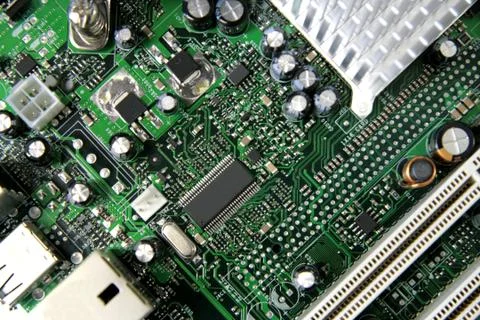 Computer payment. Foto stock