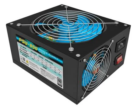 Computer PC AC power supply unit 스톡 일러스트