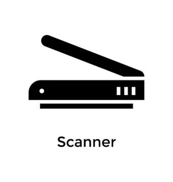 Computer Photo Scanner Stock Illustration