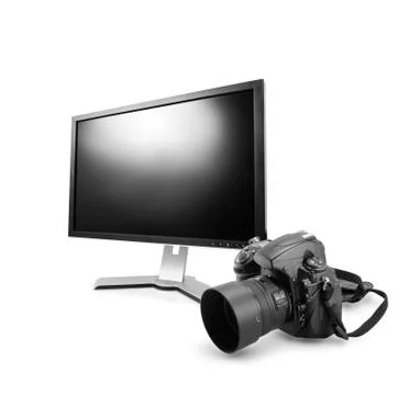 Computer photography 스톡 일러스트