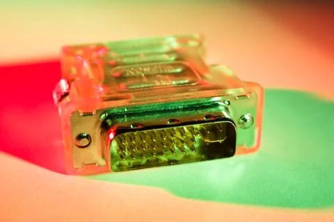 Computer plug Stock Photos