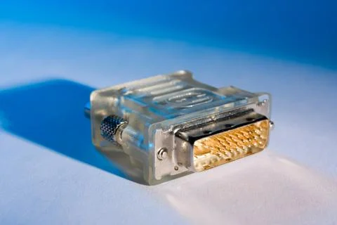 Computer plug Stock Photos