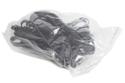 Computer Power Supply Cable on pack Stock Photos