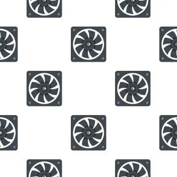 Computer power supply fan pattern seamless 스톡 일러스트