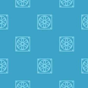 Computer power supply fan pattern seamless for any design vector illustration Stock Illustration
