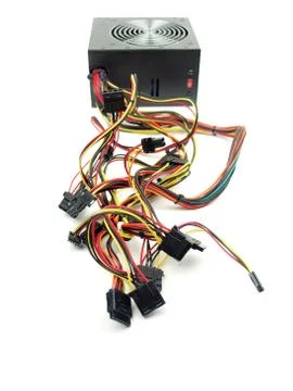 Computer power supply Stock Photos