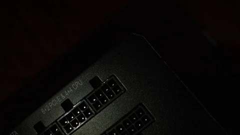 Computer Power Supply Unit 스톡 동영상 81081108