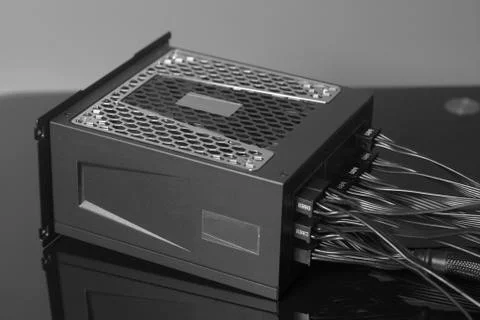 Computer Power Supply Unit Stock Photos