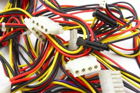 The computer power unit Foto stock