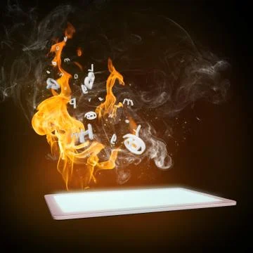 Computer problem Stock Illustration