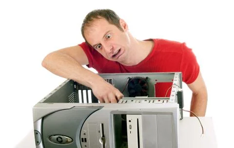 Computer problem Stock Photos