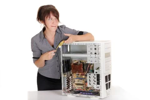 Computer problem Stock Photos