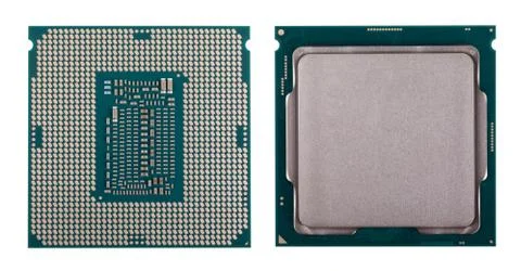 Computer processor 9th generation 스톡 사진