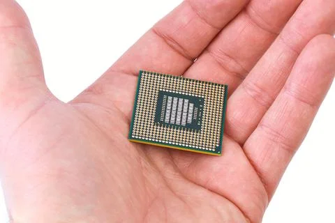 Computer Processor Chip 写真素材