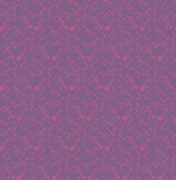 Computer Processor Chip Seamless Pattern Stock Illustration