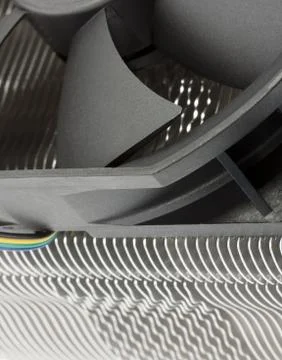 Computer processor cooler 写真素材