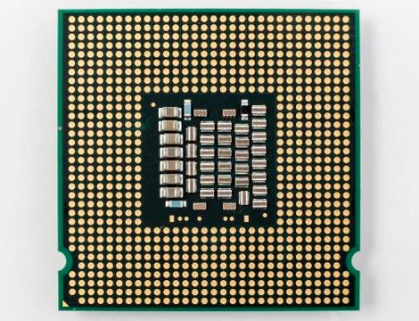 Computer processor cpu Foto stock