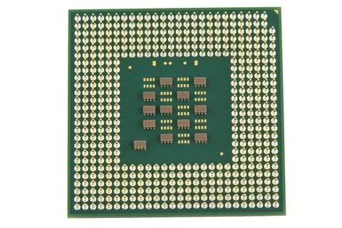  A Computer processor CPU on white A Computer processor CPU on white Copyr... Stock Photos