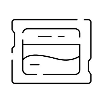 Computer processor microchip hardware technology icon concept 스톡 일러스트