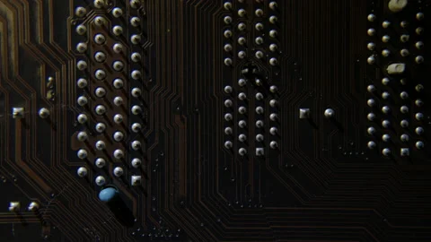 A computer processor with millions of connections and signals. Technology cpu Vídeos de archivo 226593236
