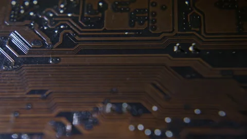 A computer processor with millions of connections and signals. Technology cpu Stock Footage 233682370