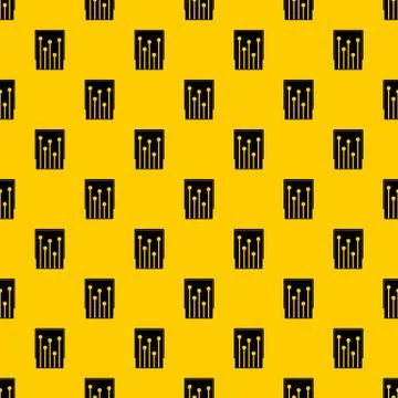 Computer processor pattern 스톡 일러스트