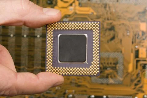 Computer processor Foto stock