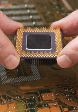 Computer processor Foto stock