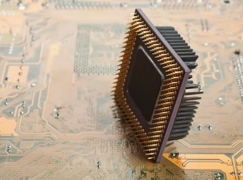 Computer processor Foto stock