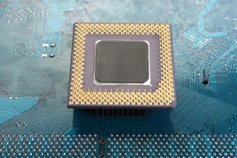 Computer processor Stock Photos
