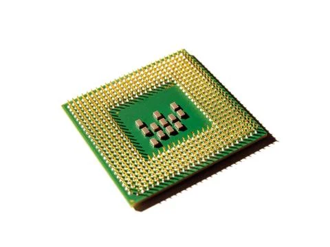 Computer processor 库存照片