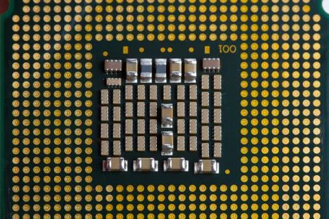 The computer processor Stock Photos